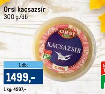 Orsi kacsazsír 300 g