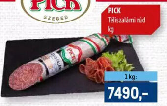 Metro PICK Téliszalámi rúd 1 kg ajánlat