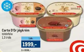 Metro Carte D'Or jégkrém 1,3 l ajánlat