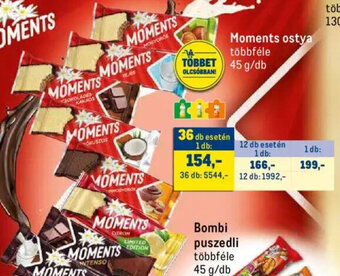 Metro Moments ostya 45 g ajánlat