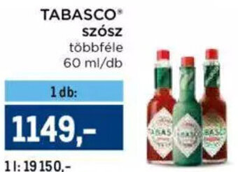 Metro TABASCO szósz 60 ml ajánlat