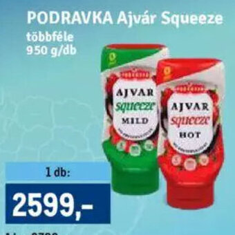 Metro PODRAVKA Ajvár Squeeze 950 g ajánlat