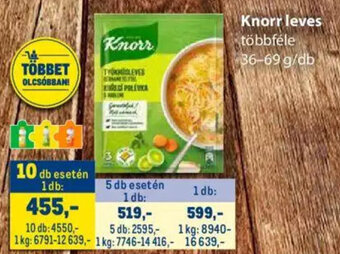 Metro Knorr leves 36 - 69 g ajánlat