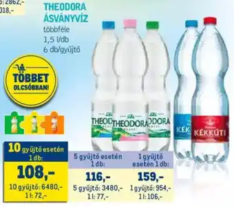 Metro THEODORA ÁSVÁNYVÍZ 1,5 l ajánlat