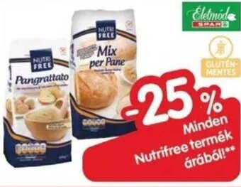 Interspar Minden Nutrifree termék árából! ajánlat