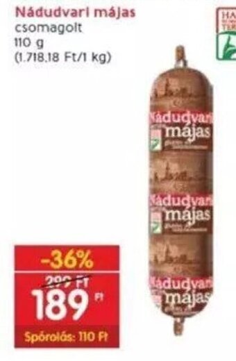 Interspar Nádudvari májas 110 g ajánlat