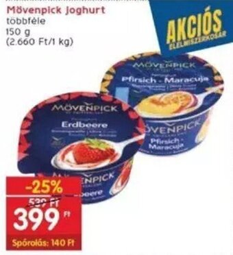 Interspar Mövenpick Joghurt 150 g ajánlat