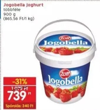 Interspar Jogobella joghurt 900 g ajánlat