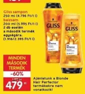 Interspar Gilss sampon stb. 250 - 200 ml ajánlat