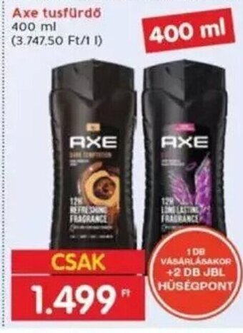 Interspar Axe tusfürdő 400 ml ajánlat