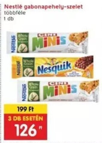 Interspar Nestlé gabonapehely-szelet 1 db ajánlat