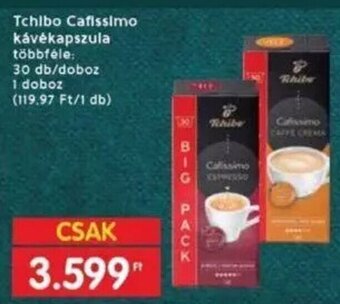 Interspar Tchibo Cafissimo kávékapszula 30 db ajánlat