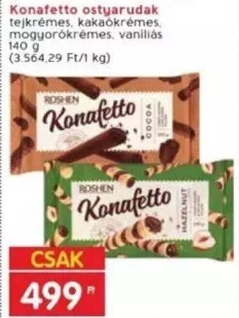 Konafetto ostyarudak 140 g