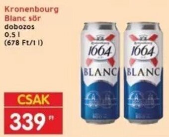 Kronenbourg Blanc sör 0,5 l