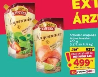 Schedro majonéz 400 g