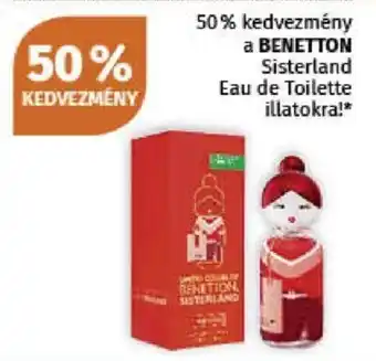 BENETTON Sisterland Eau de Toilette illatokra!