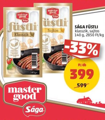 PENNY SÁGA FÜSTLI, 140 g ajánlat