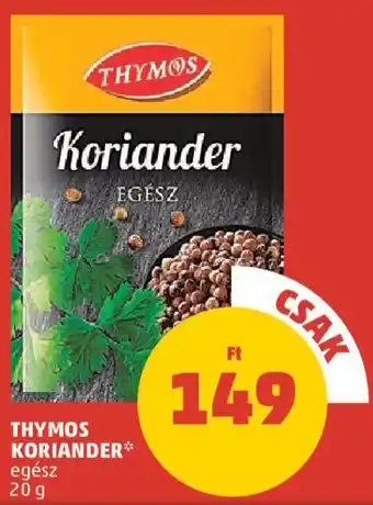 THYMOS KORIANDER, 20g