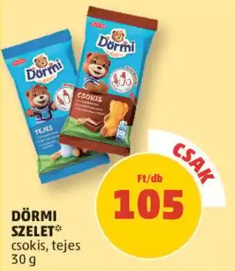 PENNY DÖRMI SZELET, csokis, 30g ajánlat
