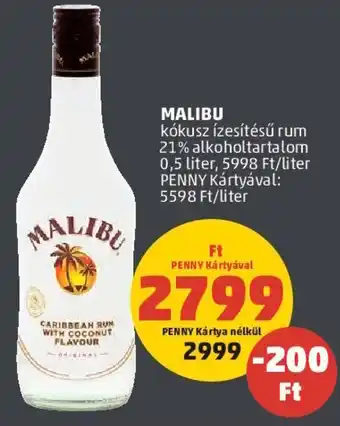 PENNY MALIBU, 0,5 liter ajánlat