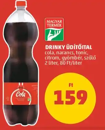PENNY DRINKY ÜDÍTŐITAL, 2 liter ajánlat