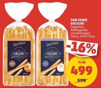 PENNY SAN FABIO GRISSINI 200 g ajánlat