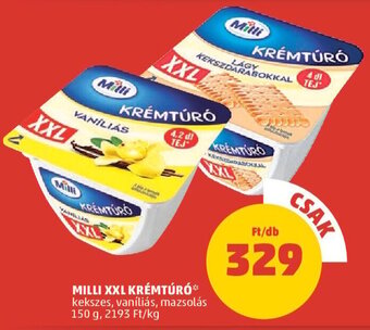 PENNY MILLI XXL KRÉMTÚRÓ 150 g ajánlat