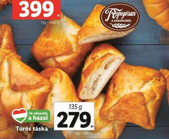 Lidl Túrós táska 135 g ajánlat