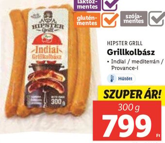 Lidl HIPSTER GRILL Grillkolbász 300 g ajánlat