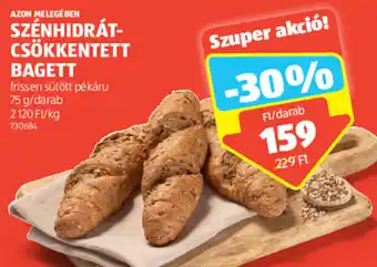 AZON MELEGÉBEN SZÉNHIDRÁT-CSÖKKENTETT BAGETT 1 db