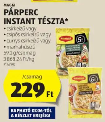 MAGGI PÁRPERC INSTANT TÉSZTA 59,2 g