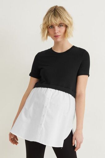 C&A Maternity t-shirt - 2-in-1 look ajánlat