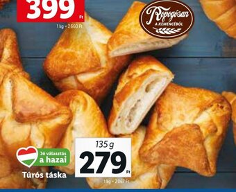 Lidl Túrós táska 135 g ajánlat