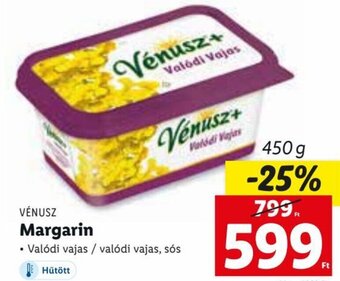 Lidl VÉNUSZ Margarin 450 g ajánlat