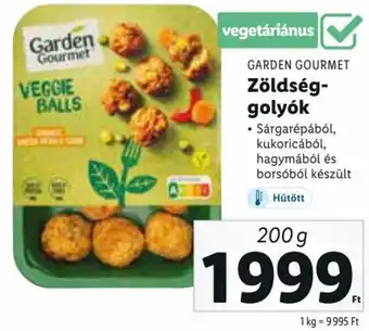 GARDEN GOURMET Zöldség-golyók 200 g