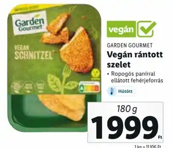 GARDEN GOURMET Vegán rántott szelet 180 g