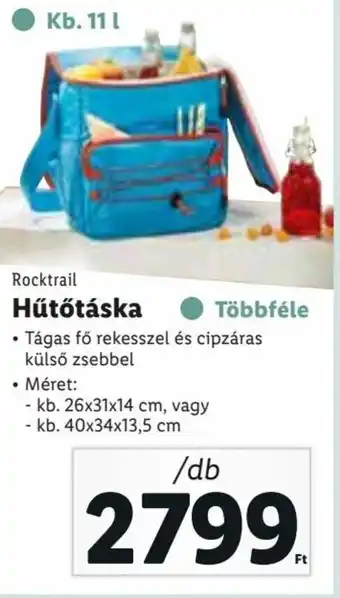 Lidl Rocktrail Hűtőtáska 1 db ajánlat