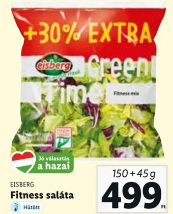 Lidl EISBERG Fitness saláta 150 + 45 g ajánlat