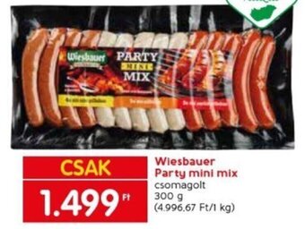 Spar Wiesbauer Party mini mix 300 g ajánlat