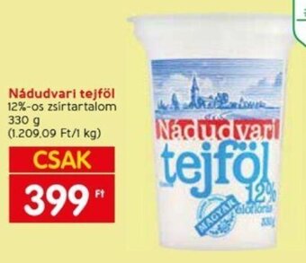 Spar Nádudvari tejföl 330 g ajánlat