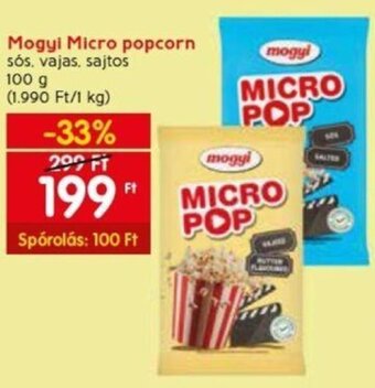 Spar Mogyi Micro popcorn 100 g ajánlat