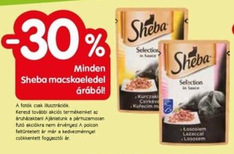 Spar Minden Sheba macskaeledel árából! ajánlat