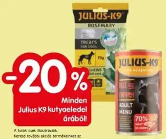 Spar Minden Julius K9 kutyaeledel árából! ajánlat
