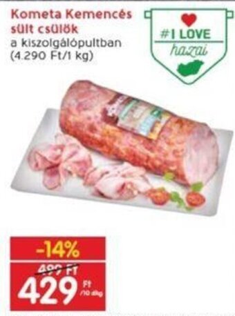 Interspar Kometa Kemencés sült csülök 10 dkg ajánlat