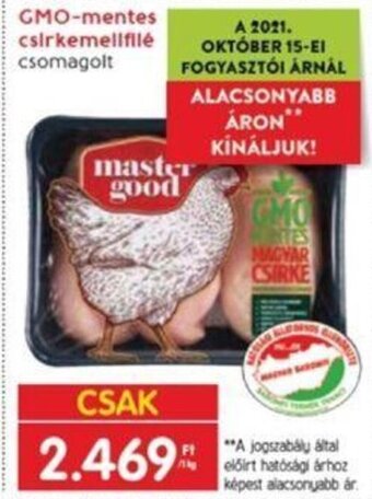 Interspar GMO-mentes csirkemellfilé 1 kg ajánlat