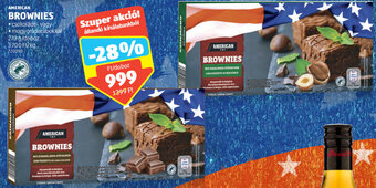 ALDI AMERICAN BROWNIES, 270g ajánlat