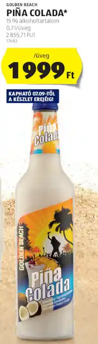 GOLDEN BEACH, PIÑA COLADA, 0,7l