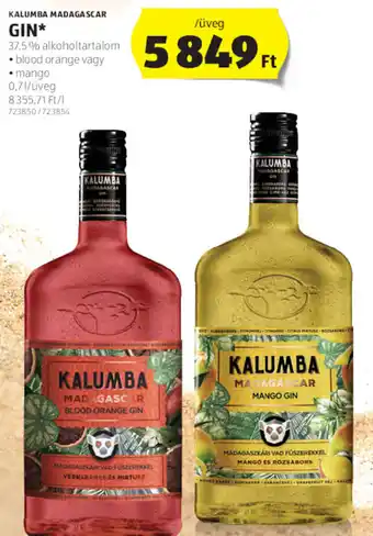 KALUMBA MADAGASCAR, GIN, 0,7l