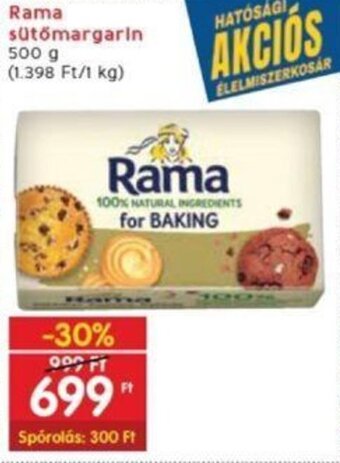 Interspar Rama sütőmargarin 500g ajánlat