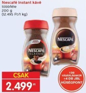Interspar Nescafé Instant kávé, 200g ajánlat